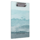 Porte-bloc Eau bleu mer Abstraite (Swatch)