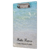 Porte-bloc Eau bleue claire (Gauche)