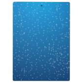 Porte-bloc Eau Bleue Profonde Et Petites Bulles (Dos)