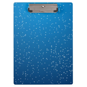Porte-bloc Eau Bleue Profonde Et Petites Bulles