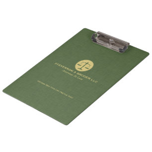 Porte-bloc Échelle de loi de texture de lin vert