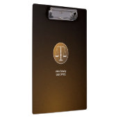 Porte-bloc Échelles de brun de la justice | (Swatch)