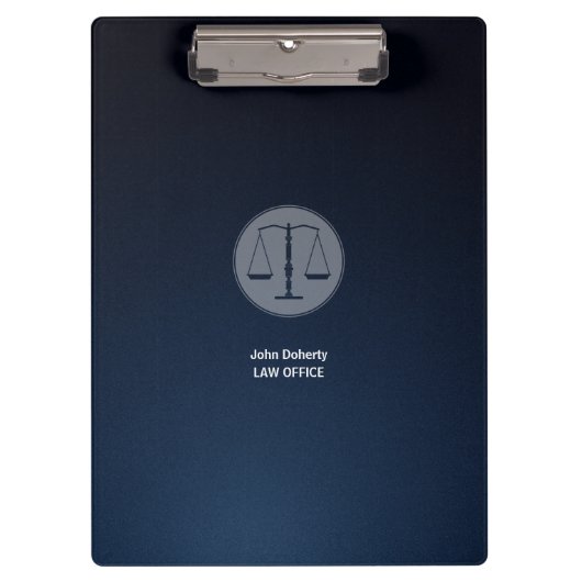 Porte-bloc Échelles de justice (Devant)