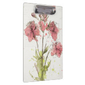 Porte-bloc Éclaboussure rose foncée florale (Swatch)