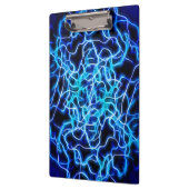 Porte-bloc Éclair électrique néon bleu Tesla Coil (Gauche)