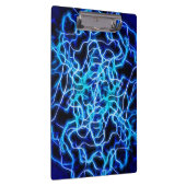 Porte-bloc Éclair électrique néon bleu Tesla Coil (Swatch)