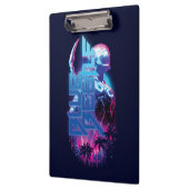 Porte-bloc Éclairage de la ville rétrovague de dendroctones b (Gauche)