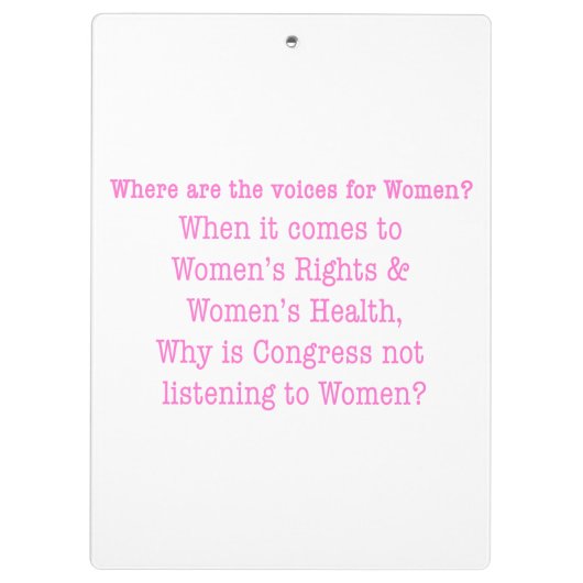 Porte-bloc Écouter les femmes (2017) (Dos)