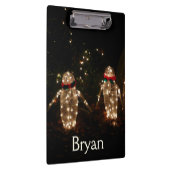 Porte-bloc Écran de lumière des fêtes de pingouins (Swatch)