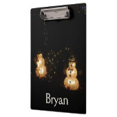 Porte-bloc Écran Luminaire Snowman (Gauche)