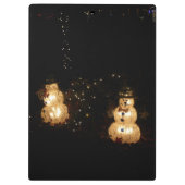 Porte-bloc Écran Luminaire Snowman (Dos)