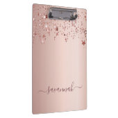 Porte-bloc Écriture de nom d'étoiles d'or rose (Swatch)