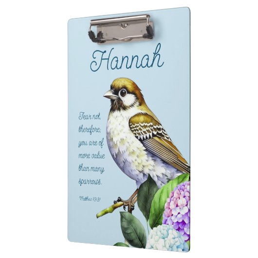 Porte-bloc Écriture Matthieu 10:31 (Gauche)