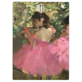 Porte-bloc Edgar Degas - Danseurs en rose (Dos)