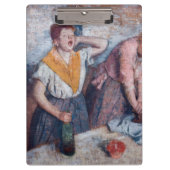 Porte-bloc Edgar Degas - Femmes en repassage (Devant)