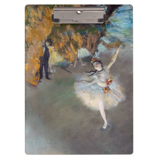 Porte-bloc Edgar Degas - L'Étoile / Danseur sur scène (Devant)