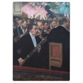 Porte-bloc Edgar Degas - Orchestre à l'Opéra (Dos)