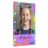Porte-bloc Editable Pastel Splash Custom Photo Frame (Swatch)