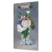 Porte-bloc Edouard Manet - Fleurs dans un Vase de Cristal (Gauche)