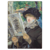 Porte-bloc Edouard Manet - Lecture Femme (Dos)