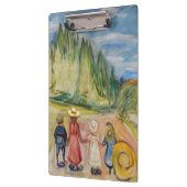 Porte-bloc Edvard Munch - La forêt Fairytale (Gauche)