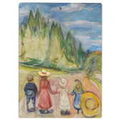 Porte-bloc Edvard Munch - La forêt Fairytale (Dos)