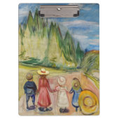 Porte-bloc Edvard Munch - La forêt Fairytale (Devant)