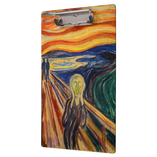 Porte-bloc Edvard Munch - Le cri 1910 (Gauche)