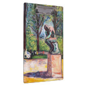 Porte-bloc Edvard Munch - Le penseur de Rodin (Swatch)