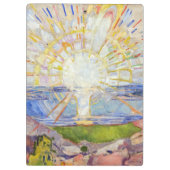 Porte-bloc Edvard Munch - Le Soleil 1911 (Dos)