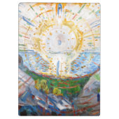 Porte-bloc Edvard Munch - Le Soleil 1912 (Dos)