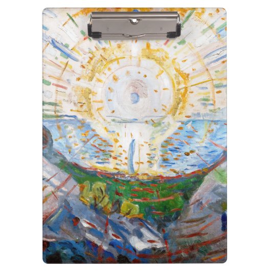 Porte-bloc Edvard Munch - Le Soleil 1912 (Devant)