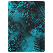 Porte-bloc Effet Paint Splatter Bleu & Noir (Dos)