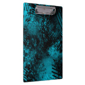 Porte-bloc Effet Paint Splatter Bleu & Noir (Swatch)