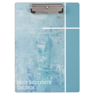 Porte-bloc Église chrétienne Croix moderne