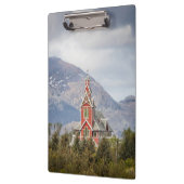 Porte-bloc Église de Buksnes Lofoten Norvège (Gauche)