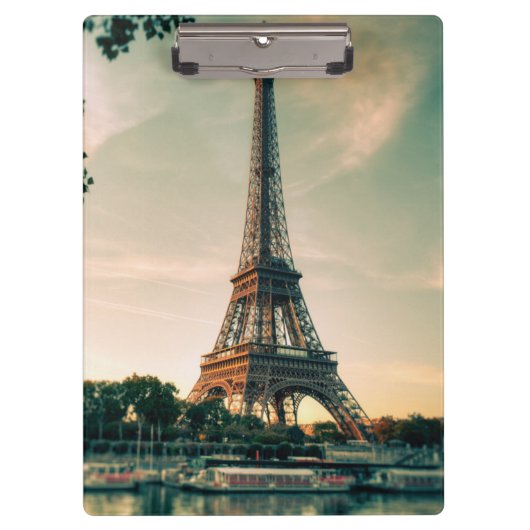 Porte-bloc Eiffel tour lancer oreiller (Devant)