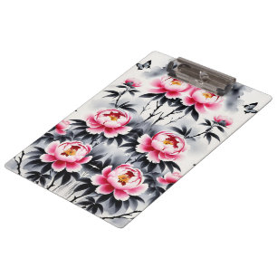 Porte-bloc Élégance en fleurs : Harmonie florale et paysagère