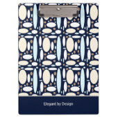 Porte-bloc Élégance Géométrique (Devant)