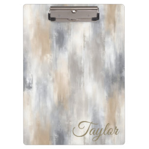 Porte-bloc Élégant Aquarelle Métaux Luxueux Personnalisé