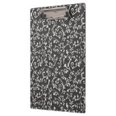 Porte-bloc Elegant Black White Abstract Wedding (Gauche)