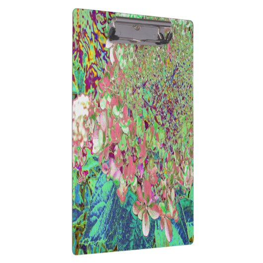 Porte-bloc Élégant Corail et Chartreuse Limelight Hydrangea (Swatch)