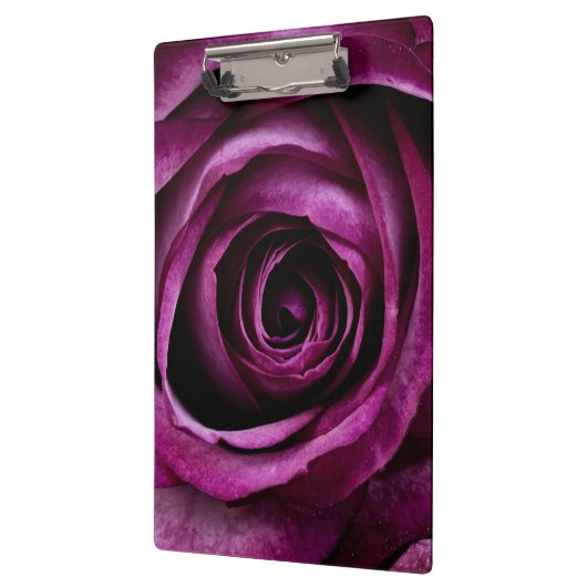 Porte-bloc Elegant Dark Purple Rose (Gauche)