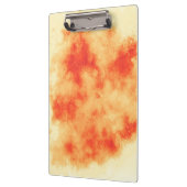 Porte-bloc Elégant effet nuage Storm motif Orange (Gauche)