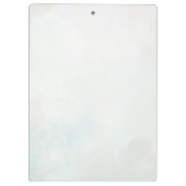 Porte-bloc Elegant Feather Floral Watercolour  clipboard  (Dos)