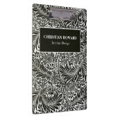 Porte-bloc Élégant feuillage noir et blanc Marque commerciale (Swatch)