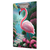 Porte-bloc Élégant Flamant rose tropical-70852 (Gauche)