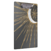 Porte-bloc Elegant Gold Doodles Sun Moon Mandala Design (Swatch)