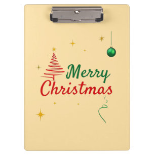 Porte-bloc Elégant Joyeux Noël Arbre de Noël Design de vacanc
