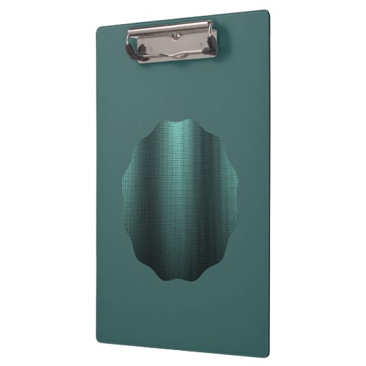 Porte-bloc Elégant look bleu vert métallique avec traces noir (Gauche)